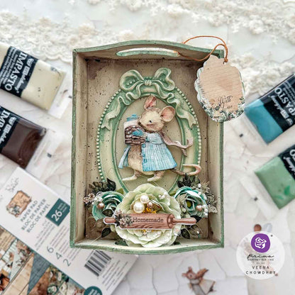 Re-Design with Prima Decor Silicone Mould, The Home Baker Collection – Baker’s Delight, Food Safe Mold for Resin, Clay