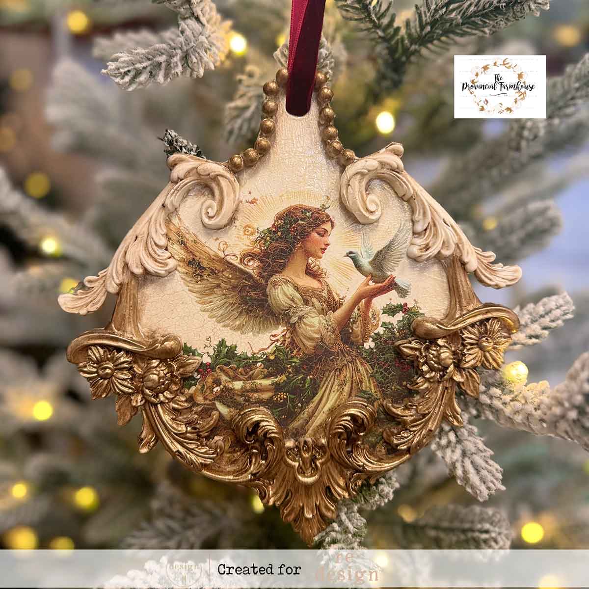 Re-Design with Prima, Middy Transfers, Heavenly Wings, Angels, Christmas, 3 sheets, 3 sheet, Golden Trumpets, Florals, Gowns, 8.5″x11″