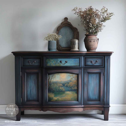 Re-Design with Prima Decoupage Fiber, Cozy Countryside, 1 sheet, A3 11.7″x16.5″, 2026 Re-Design with Prima