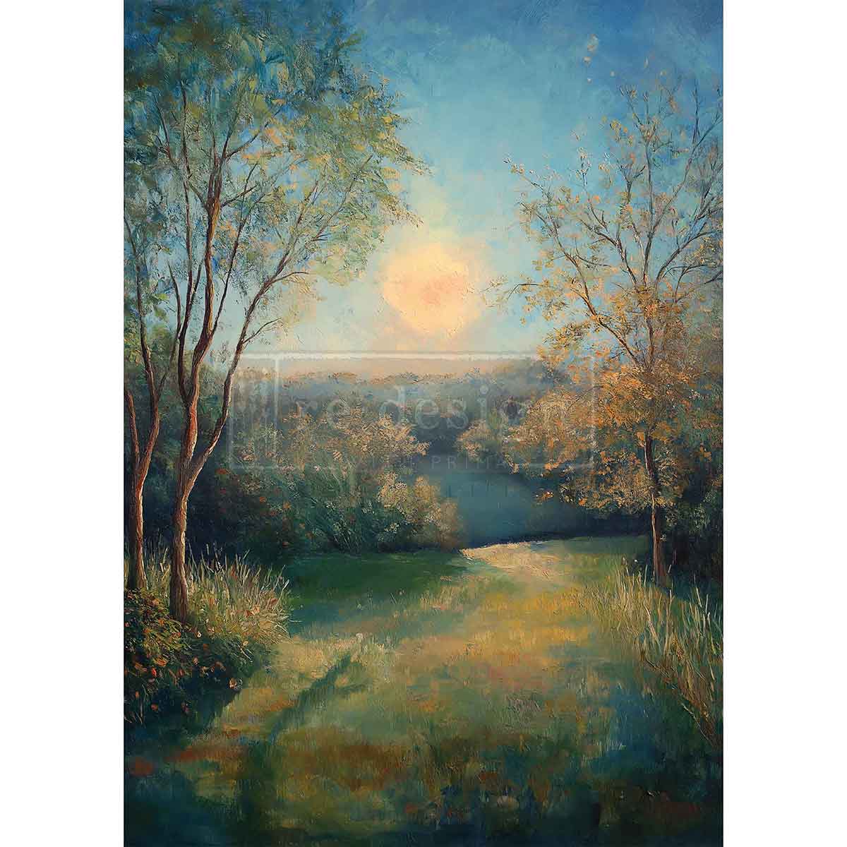 Re-Design with Prima Decoupage Fiber, Cozy Countryside, 1 sheet, A3 11.7″x16.5″, 2026 Re-Design with Prima