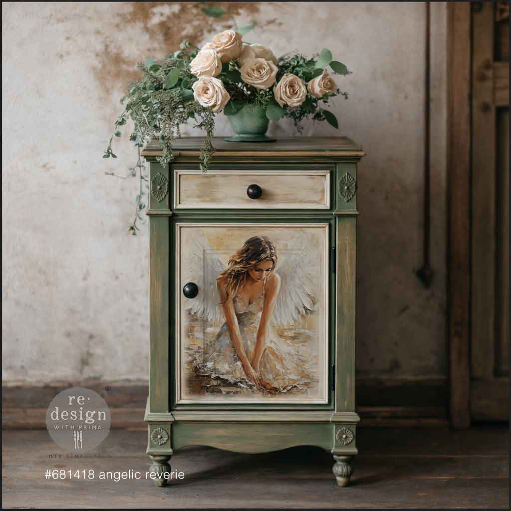 Re-Design with Prima Decoupage Fiber, Angelic Reverie, 1 sheet, A3 11.7″x16.5″, 2026