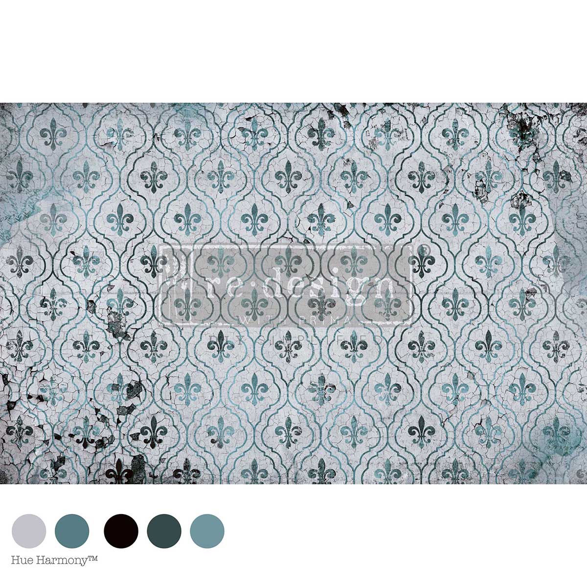 Re-Design with Prima Decoupage Fiber Paper, Fossilized Versailles, French Inspired, Shabby Chic, Vintage, Mixed Media, 1 sheet, 19.5″x30″