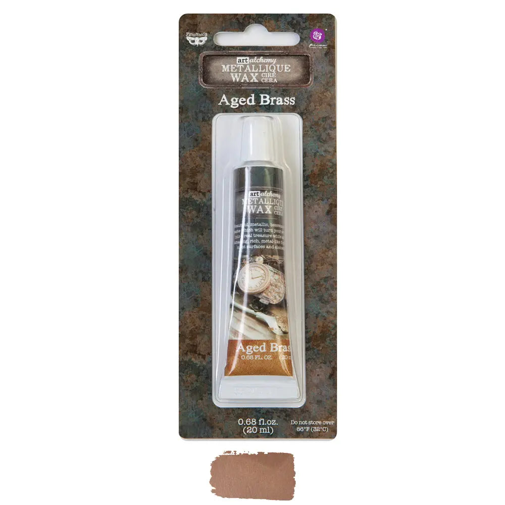 Re-Design with Prima, Decor, Art Alchemy, Metallique Wax Paste, Rose, Gold, White Gold, Copper, Silver, Iron, Brass, Blue, Pink, Pink, Green Re-Design with Prima