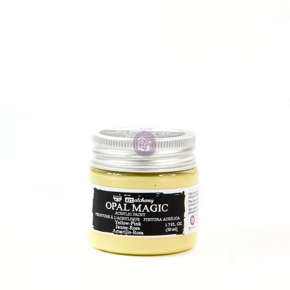 Re-Design Prima, Art Alchemy, Opal Magic, Acrylic Paint, Two-tone, Iridescent, Mixed Media, Crafts, Water based, Non-Toxic, 1.7 oz Re-Design with Prima