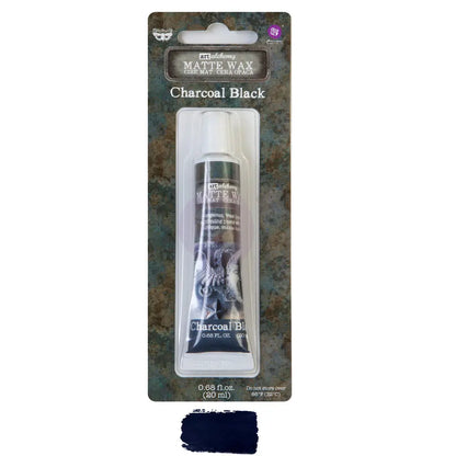 Re-Design with Prima, Art Alchemy, Wax Paste, Matte, Antiquing Wax, Charcoal Black, Sepia, Old White, Stained Wood, French Lavender, Rusty Red, Ochre, 20 ml Re-Design with Prima