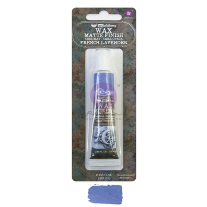 Re-Design with Prima, Art Alchemy, Wax Paste, Matte, Antiquing Wax, Charcoal Black, Sepia, Old White, Stained Wood, French Lavender, Rusty Red, Ochre, 20 ml Re-Design with Prima