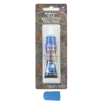 Re-Design with Prima, Art Alchemy, Wax Paste, Matte, Antiquing Wax, Charcoal Black, Sepia, Old White, Stained Wood, French Lavender, Rusty Red, Ochre, 20 ml Re-Design with Prima