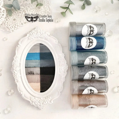 Re-Design, Prima, Finnabair, Art Ingredients, Mica Powder, Sets of 6, Vintage Roses, Pearl and Crystals,  Winter Tales, Mixed Media Re-Design with Prima