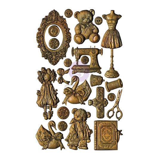 Prima Marketing, Decor Mould, 2026 Q2, Scrapbook, Buttons & Keepsakes, Frank Garcia, Teddy Bears, Dolls, Vintage Elements, Frame, 5″x8″x8mm