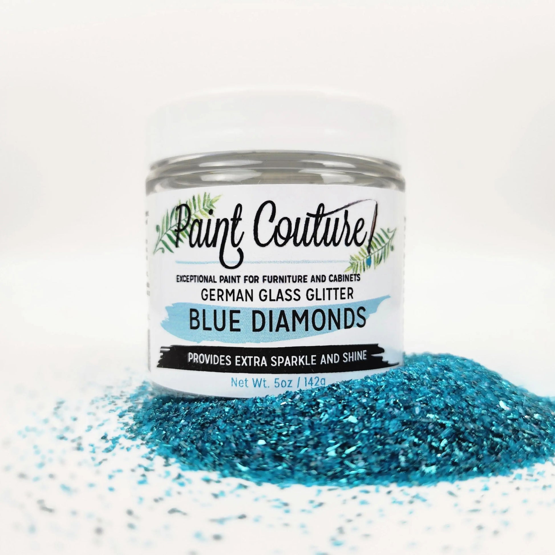 Paint Couture, German Glass Glitter, 2.5 oz, Sparkly, Mixed Media, Crafts Paint Couture!