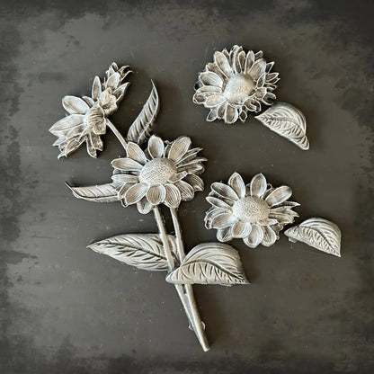 LaBlanche, Silicone Mould, Mold, Limited Edition, Gerbera, Flowers, Food Safe, Silicone Mold, 12.7 x 20.3 cm LMF087 LaBlanche