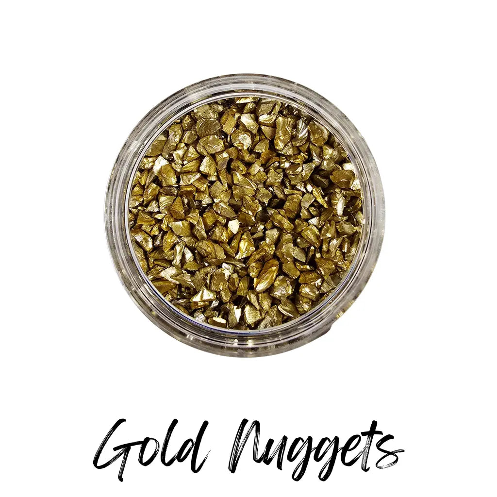 Paint Couture, German Glass Glitter, Nuggets, 2026 Release, 2.5 oz, Sparkly, Rose, Silver, Pink, Yellow, Green, Red, Blue, Gold, Crafts Paint Couture!
