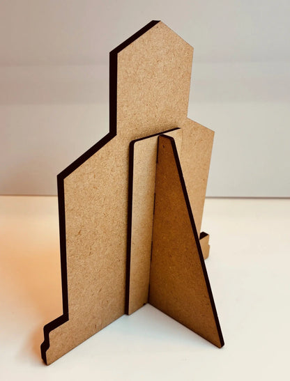 Laser Cut MDF, Country House, Church, Chapel, Shelf Sitter, Blank, Base, Decoupage, Mixed Media, Crafts Handcrafted Holiday Traditions