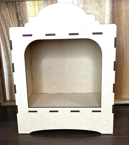 Laser Cut, MDF, Buildable, Shadow Box Kit, Diorama, Display, Blank, Base, Decoupage, Mixed Media, Crafts Handcrafted Holiday Traditions