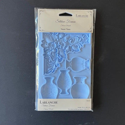 LaBlanche, Silicone Mould, Mold, Limited Edition, 2025, Vases, Corners, Embellishments, Food Safe, Silicone Mold, 2025 Release, LBMF116 LaBlanche