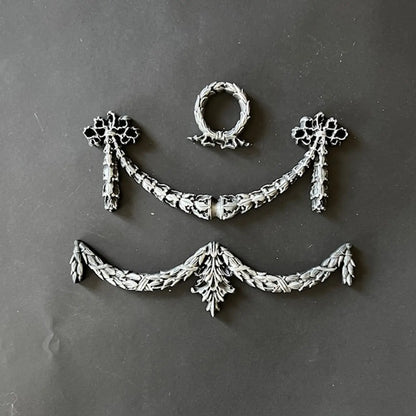 LaBlanche, Silicone Mould, Mold, Limited Edition, Garland, Wreath, Trim, Vintage Style, Food Safe, Silicone Mold, 2024 Release LaBlanche