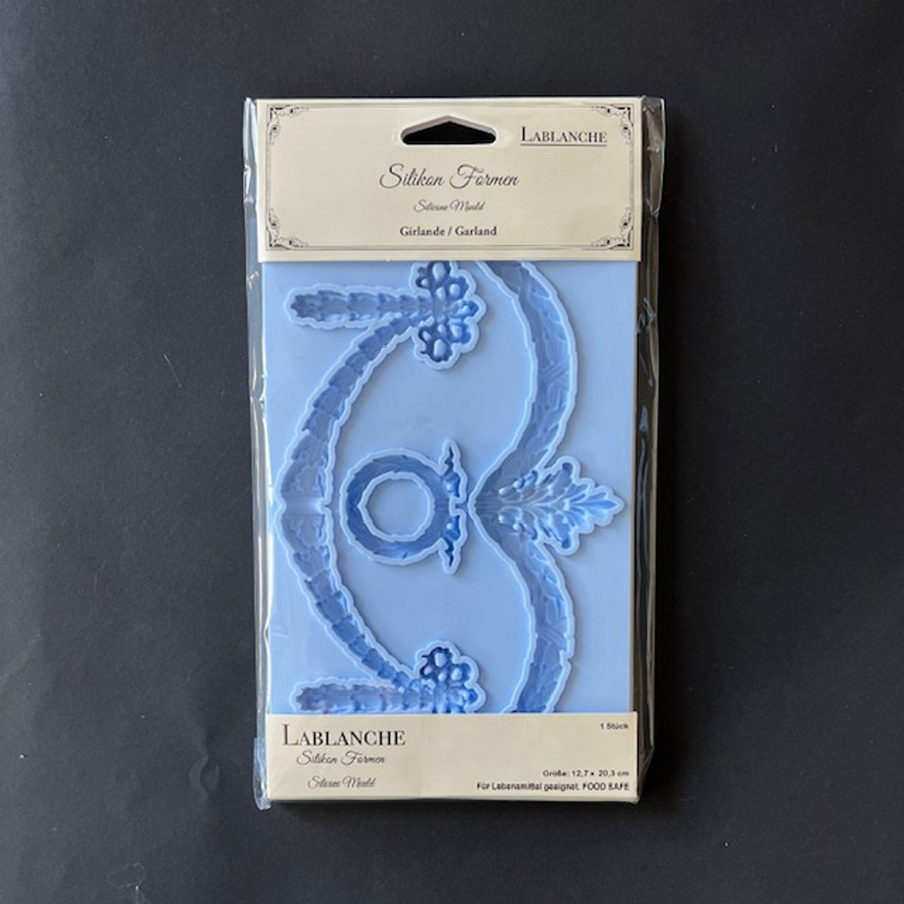 LaBlanche, Silicone Mould, Mold, Limited Edition, Garland, Wreath, Trim, Vintage Style, Food Safe, Silicone Mold, 2024 Release