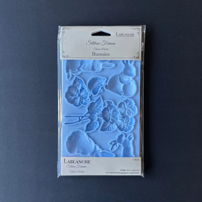 LaBlanche, Silicone Mould, Mold, Limited Edition, 2025, Easter, Spring, Rabbits Food Safe, Silicone Mold, 2025 Release, LBMF114 LaBlanche