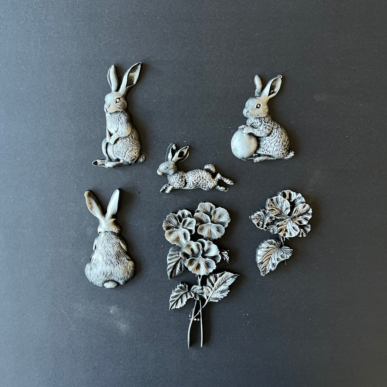 LaBlanche, Silicone Mould, Mold, Limited Edition, 2025, Easter, Spring, Rabbits Food Safe, Silicone Mold, 2025 Release, LBMF114