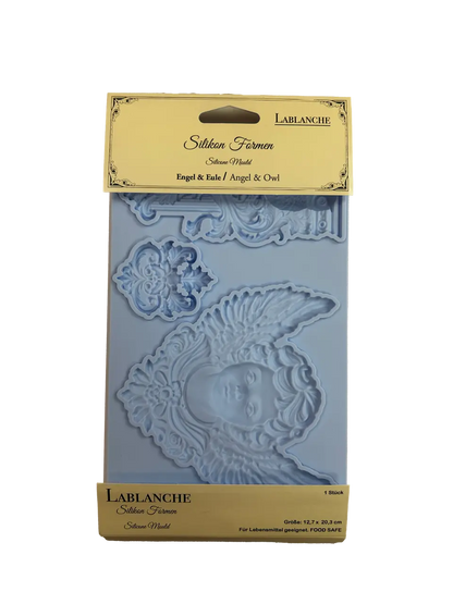 LaBlanche, Silicone Mould, Mold, Limited Edition, Angel, Owl, Food Safe, Silicone Mold, Summer 2025 Release, LBMF122 LaBlanche