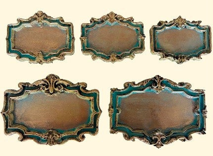 LaBlanche Silicone Mould, Limited Edition, Vintage Style Lables and Tags, Food Safe