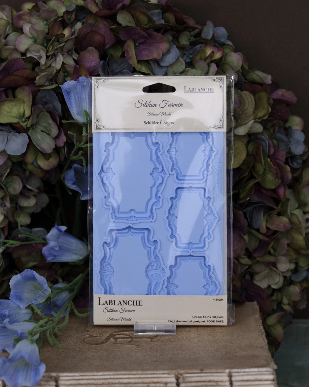 LaBlanche Silicone Mould, Limited Edition, Vintage Style Lables and Tags, Food Safe