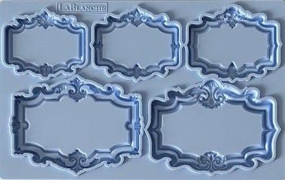 LaBlanche Silicone Mould, Limited Edition, Vintage Style Lables and Tags, Food Safe