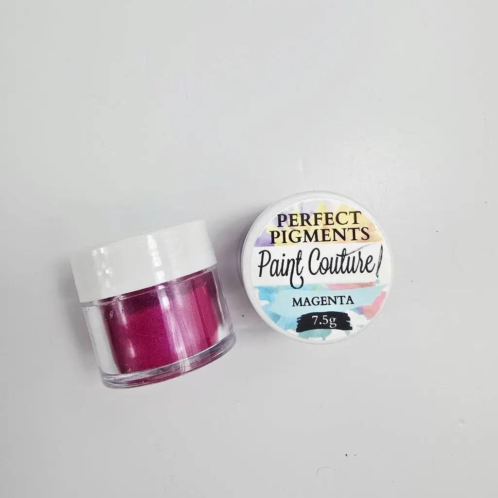 Paint Couture, Perfect Pigments, New 2026, Fine Mica Powder, Non-toxic, Shimmery, Purples, Green, Yellow, Magenta, Metallic, 1/4 oz, 7.5 g Paint Couture!