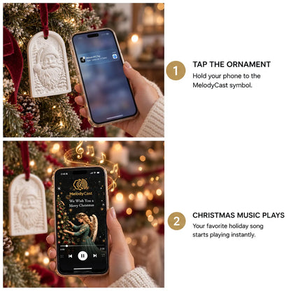 Melody Cast Ornament Set of 6,  PRE-ORDER, Redesign with Prima Musical Christmas Holiday Ornament Kit