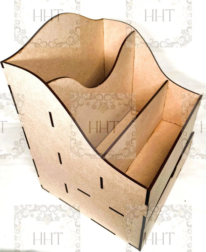 Laser Cut, MDF, Buildable Kit, Organizer, Drawer, Desk, Letter, Storage Box, Home Decor, Blank, Base, Decoupage, Mixed Media, Crafts Handcrafted Holiday Traditions