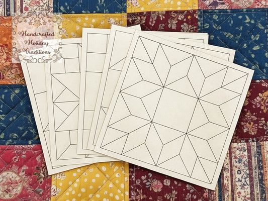 Laser Cut MDF Framed Layered Barn Quilt Squares, Buildable, Plaques, Panels, Blanks, Decoupage, Mixed Media, DIY Crafts