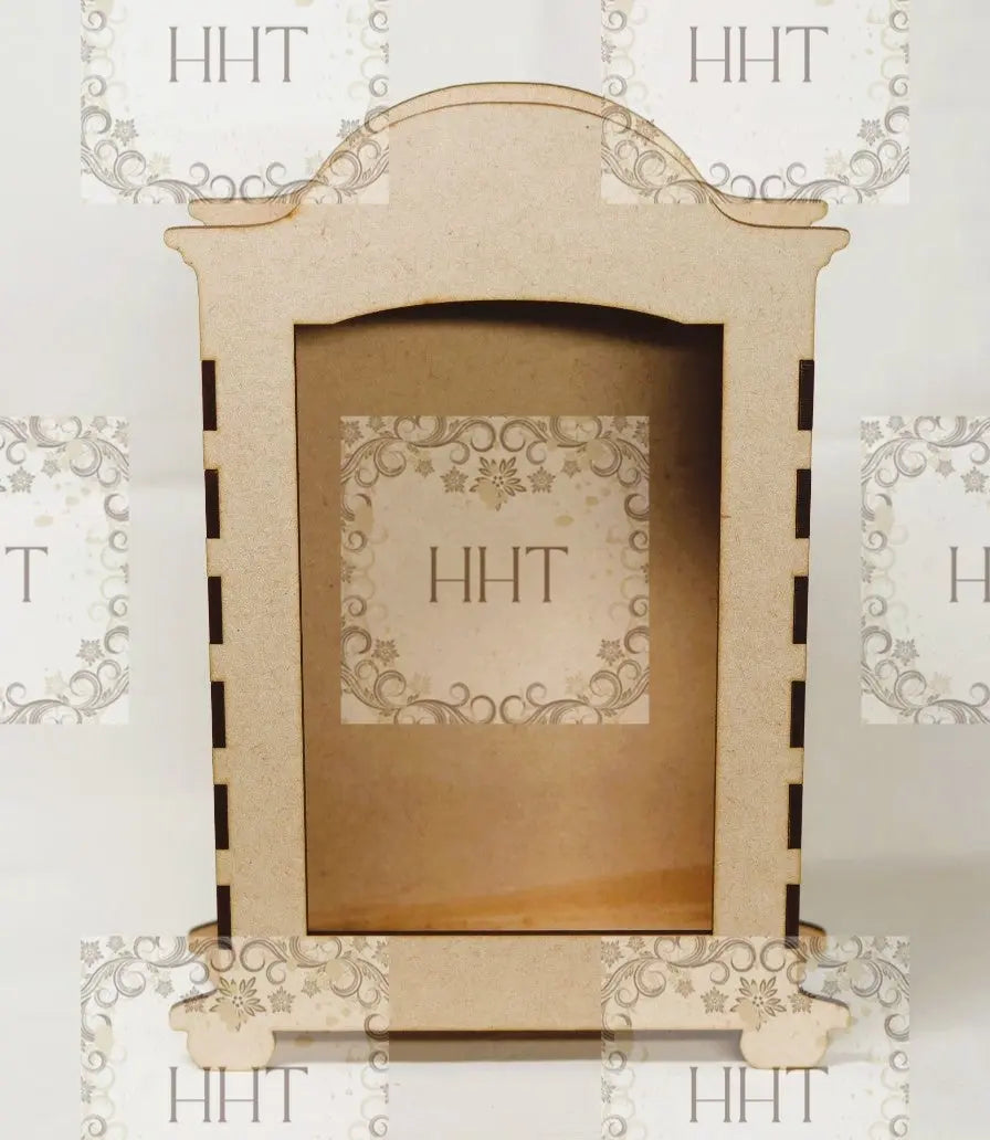 Laser Cut, MDF, Buildable, Shadow Box, Shrine, Alter, Display, Blank, Base, Decoupage, Mixed Media, Crafts, 3 Sizes, Altered Art Kit Handcrafted Holiday Traditions