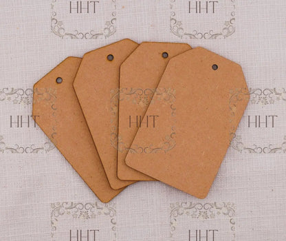 Laser Cut MDF, Tags, Sets, Mini, Small, Medium, Large, Canvas, Blank, Base, Decoupage, Crafts, Mixed Media, Gift Tags Handcrafted Holiday Traditions