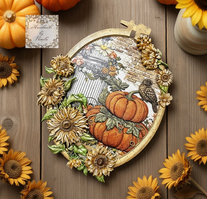 Laser Cut MDF Unfinished Embroidery Hoop Shape Framed Plaque, Panel, Blank Base for Decoupage, Mixed Media, Crafts