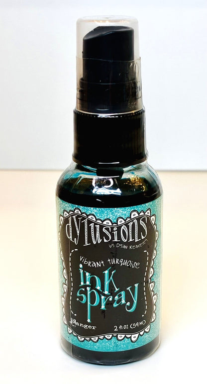 Dylusions by Dyan Reaveley, Ink Spray, 2 oz Bottles, Vibrant Concentrated Colorant, Acid free, non-toxic