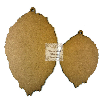 Laser Cut MDF Castings Ornament Blank Base, Re-Design with Prima, Wood Slices, Decoupage, Mixed Media, Crafts