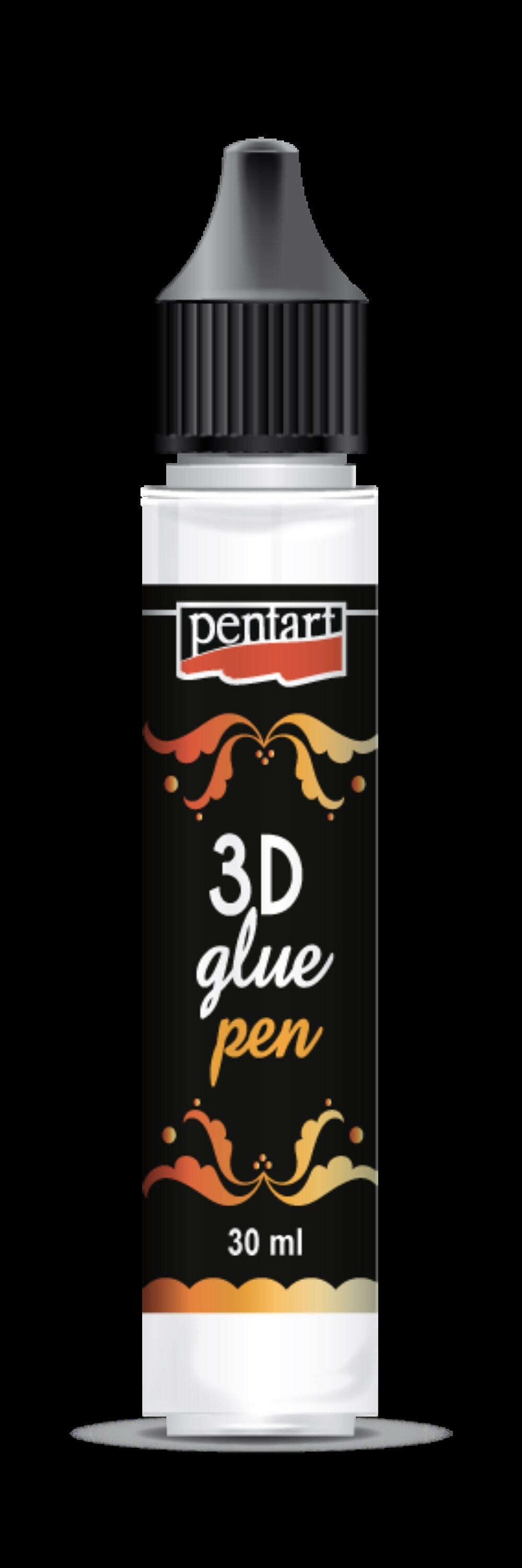 Pentart 3D Glue Pen 30 ml 20734 self-adhesive glue, create 3D patterns for Pentart Decor Foil