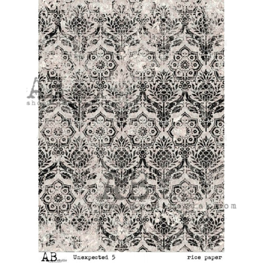 AB Studio Unexpected #0084 Size: A4 - 8.27 X 11.69 inches Rice Paper for Decoupage Imported from Poland