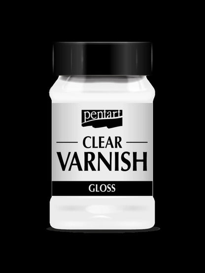 Pentart Solvent Based Gloss or Matte Varnish 100 ml 35112 Pentart