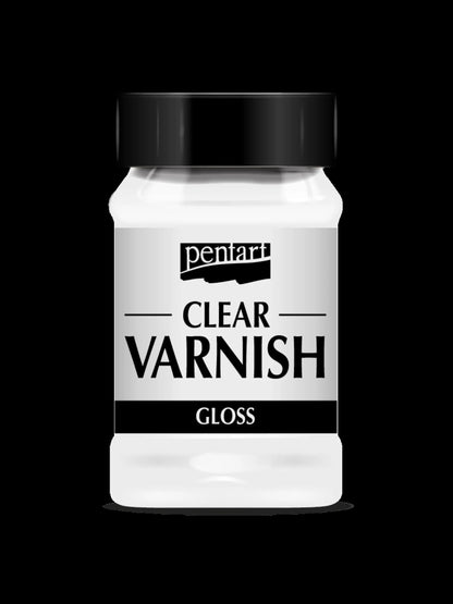 Pentart Solvent Based Gloss or Matte Varnish 100 ml 35112 Pentart
