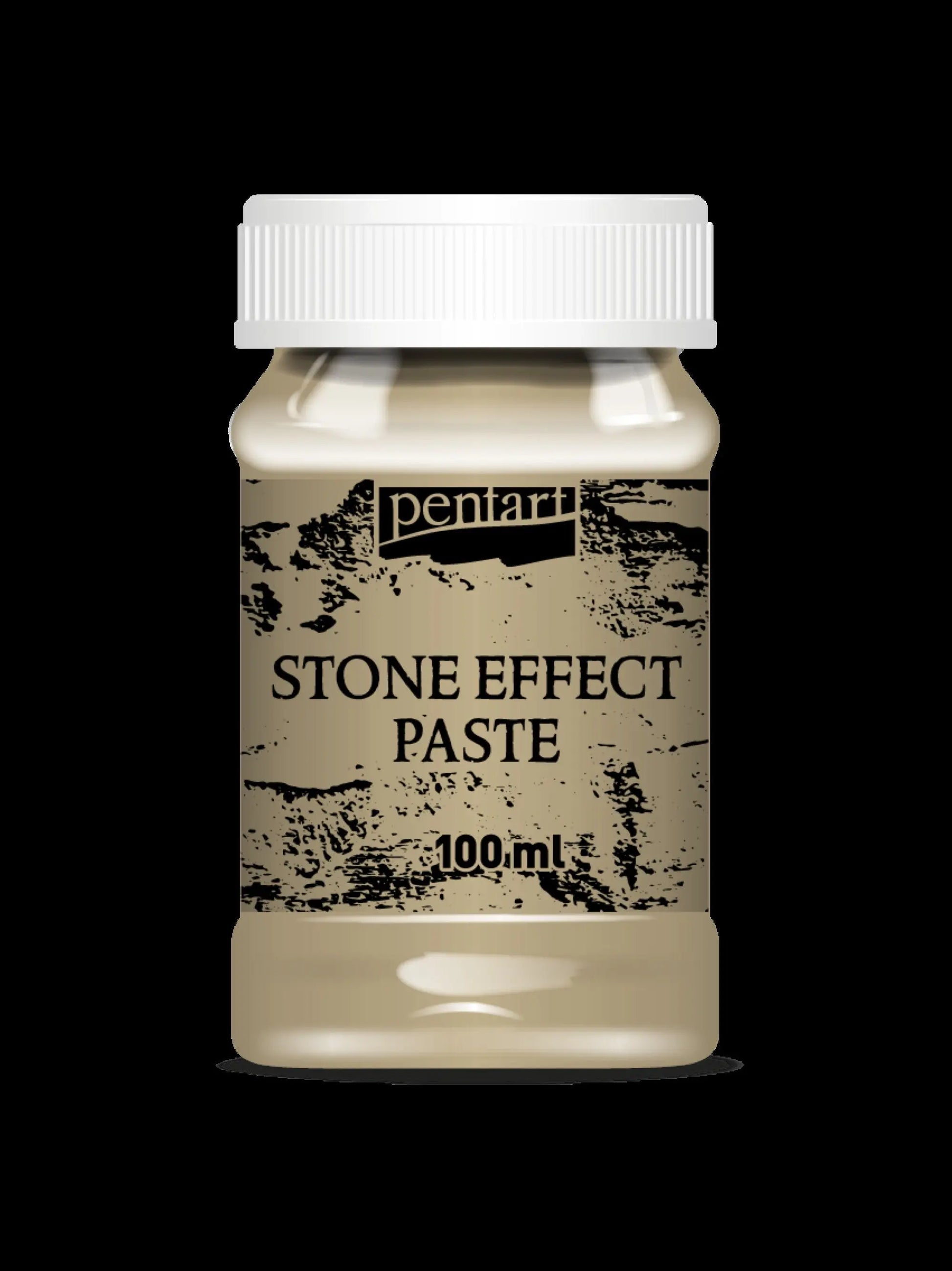 Pentart, Stone Effect Paste, Terra Cotta, Limestone, Sandstone, Cement, Water Based, natural looking stone, 100 ml Pentart