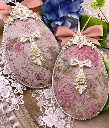 Decoupage Queen Coach House Cottage, Roses, Wallpaper, DQRP 0420, A4, A3 Decoupage Queen