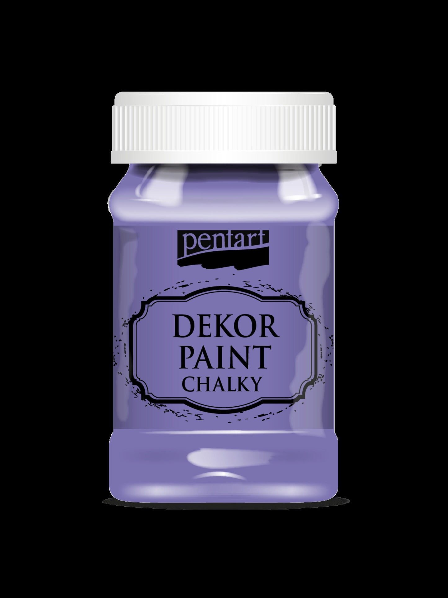 Pentart, Dekor, Chalk Paint, Violet, Purple, Victorian Pink, Eggplant, Burgundy, Country Purple, Chalk Paint, Water based, Matte, 100 ml