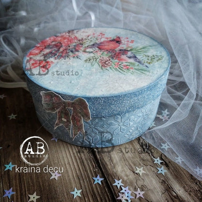 AB Studio Laser Cut Stencil ID-475, 20x20 cm, quilt, wallpaper design AB Studio