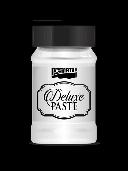 Pentart, Deluxe Paste, 100 ml, Lagoon Blue, Pearl, Champagne, Rose Gold, Black Gold, Emerald, Truffles, Platinum, Bordeaux Gold, Gold Pentart