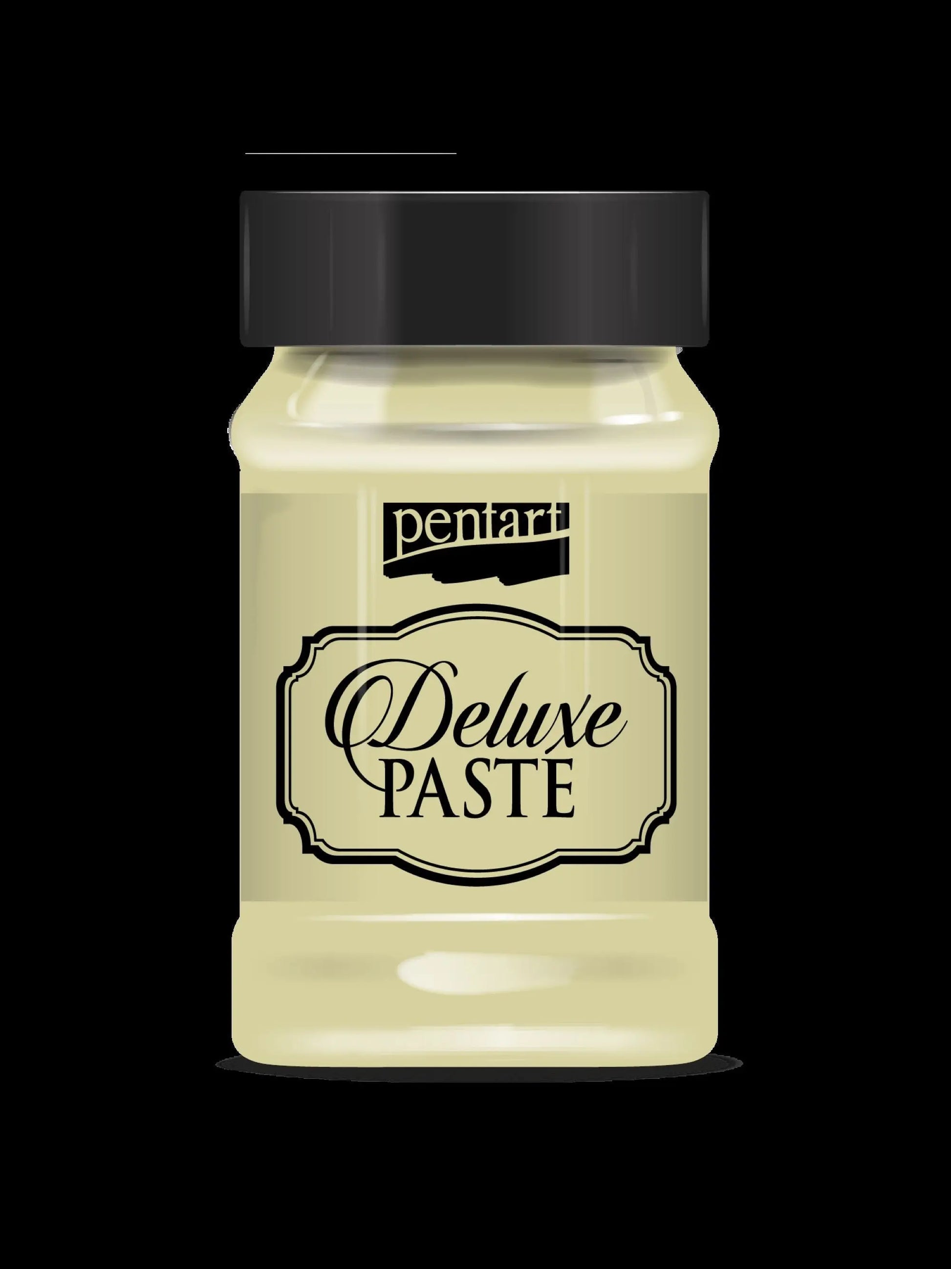 Pentart, Deluxe Paste, 100 ml, Lagoon Blue, Pearl, Champagne, Rose Gold, Black Gold, Emerald, Truffles, Platinum, Bordeaux Gold, Gold Pentart