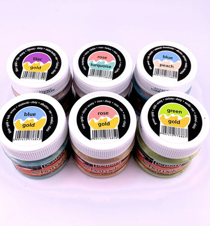 Pentart, Chameleon, Pearl Effect, Acrylic Paint, 50 ml, Yellow-blue, Green Gold, Lilac Gold, Blue Gold, Rose Gold, Blue Peach, Iridescent Pentart