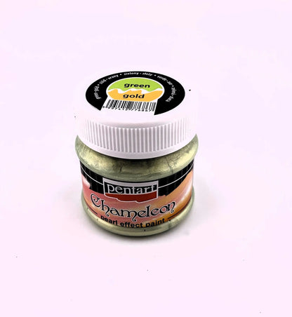 Pentart, Chameleon, Pearl Effect, Acrylic Paint, 50 ml, Yellow-blue, Green Gold, Lilac Gold, Blue Gold, Rose Gold, Blue Peach, Iridescent Pentart
