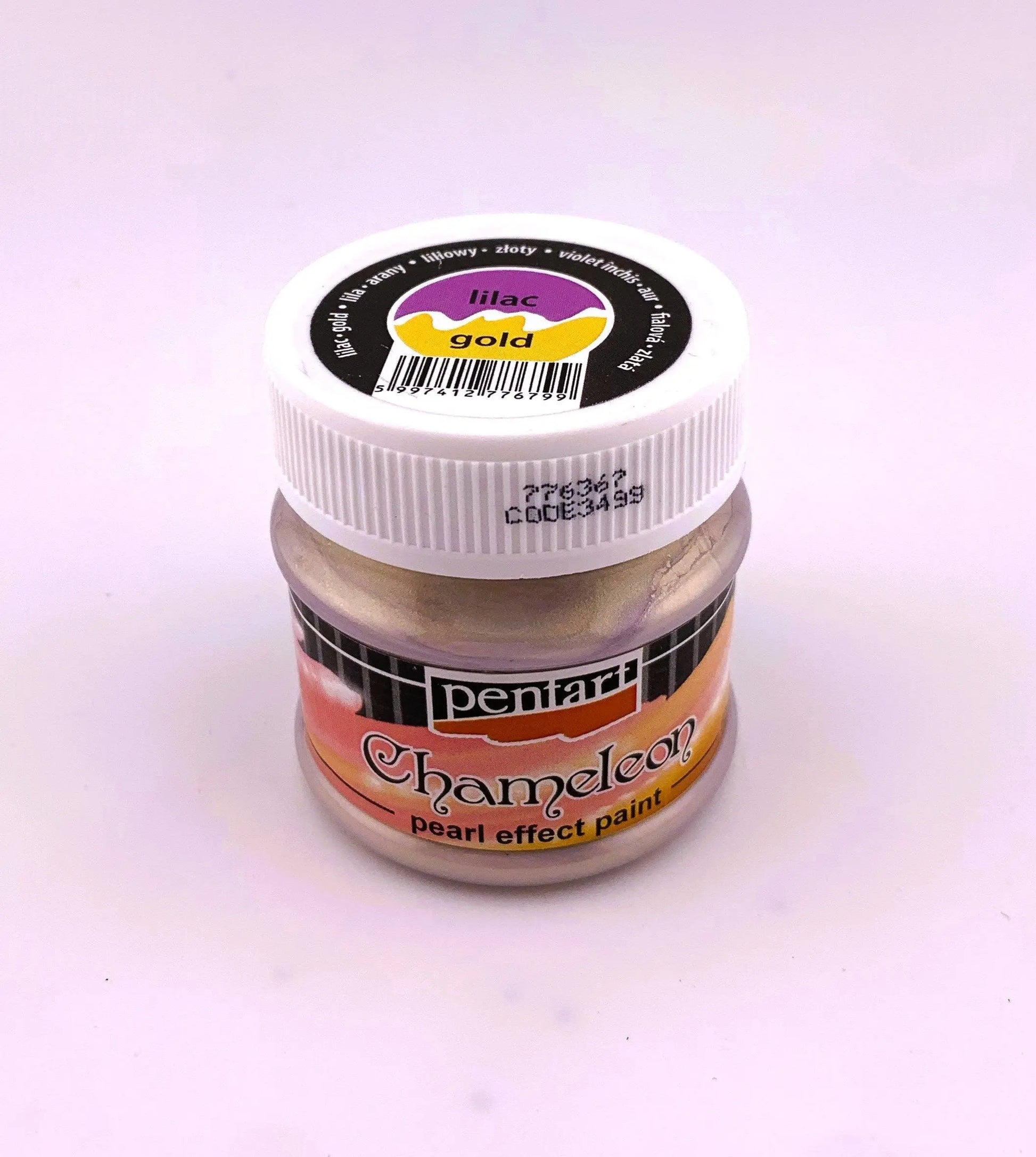 Pentart, Chameleon, Pearl Effect, Acrylic Paint, 50 ml, Yellow-blue, Green Gold, Lilac Gold, Blue Gold, Rose Gold, Blue Peach, Iridescent Pentart