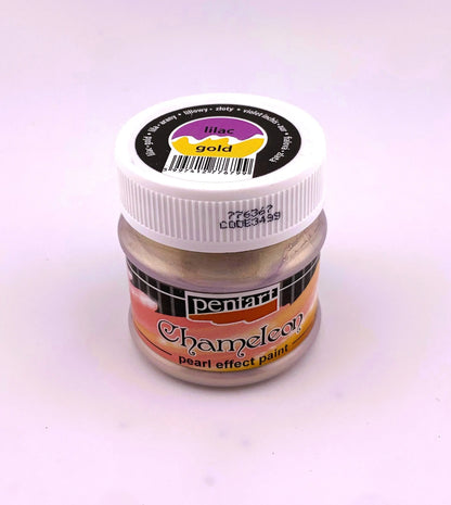 Pentart, Chameleon, Pearl Effect, Acrylic Paint, 50 ml, Yellow-blue, Green Gold, Lilac Gold, Blue Gold, Rose Gold, Blue Peach, Iridescent Pentart